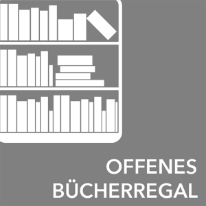 Offenes Bücherregal